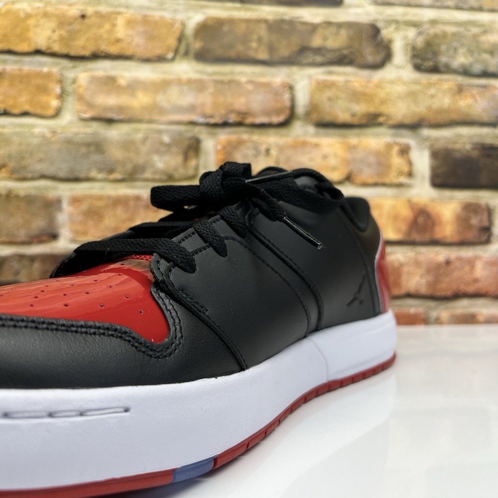 Nike Air Jordan NU Retro Low Black Varsity Red White Mens Size 10.5 - Picture 7 of 14